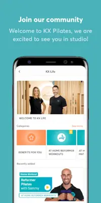 KX Pilates android App screenshot 2